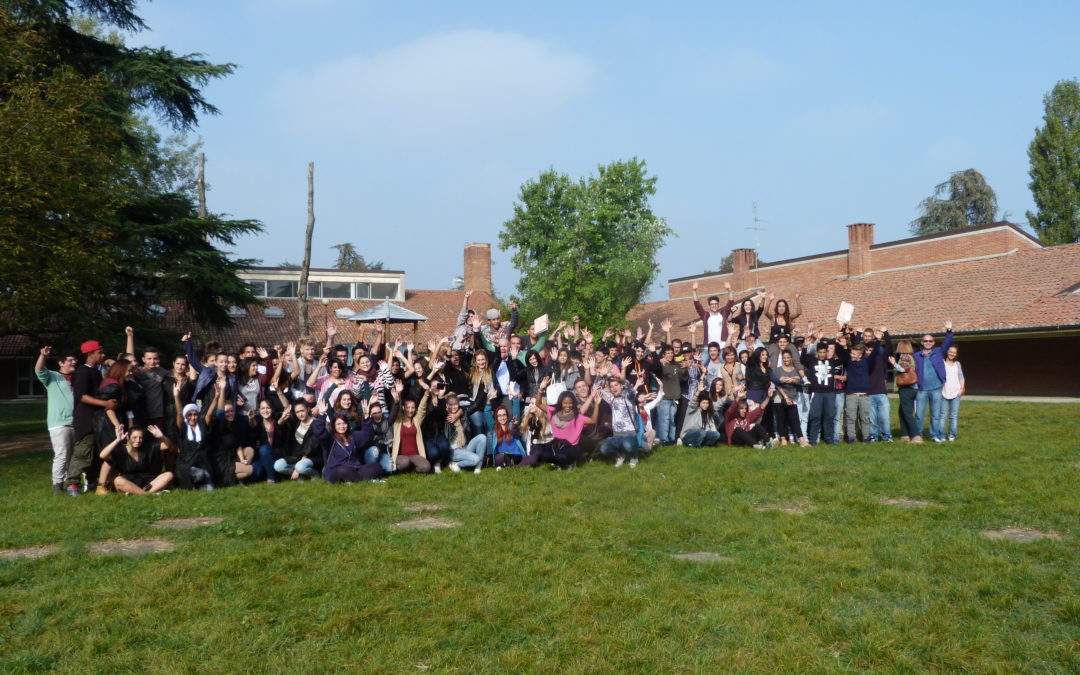 Gli allievi dei corsi IeFP del Ciofs Imola