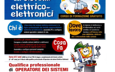 diventa “Operatore dei sistemi elettrico elettronici”.