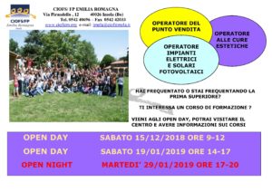 OPEN DAY CIOFS IMOLA