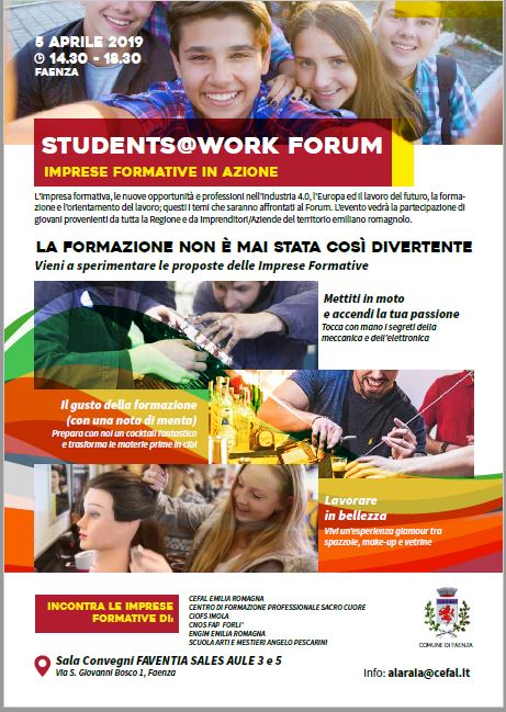 STUDENTS@WORK: IMPRESE FORMATIVE IN AZIONE