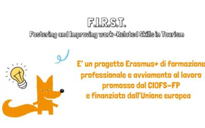 F.I.R.S.T. – ERASMUS (Rivolto ad allievi maggiorenni, iscritti al III anno del percorso IeFP Ciofs)