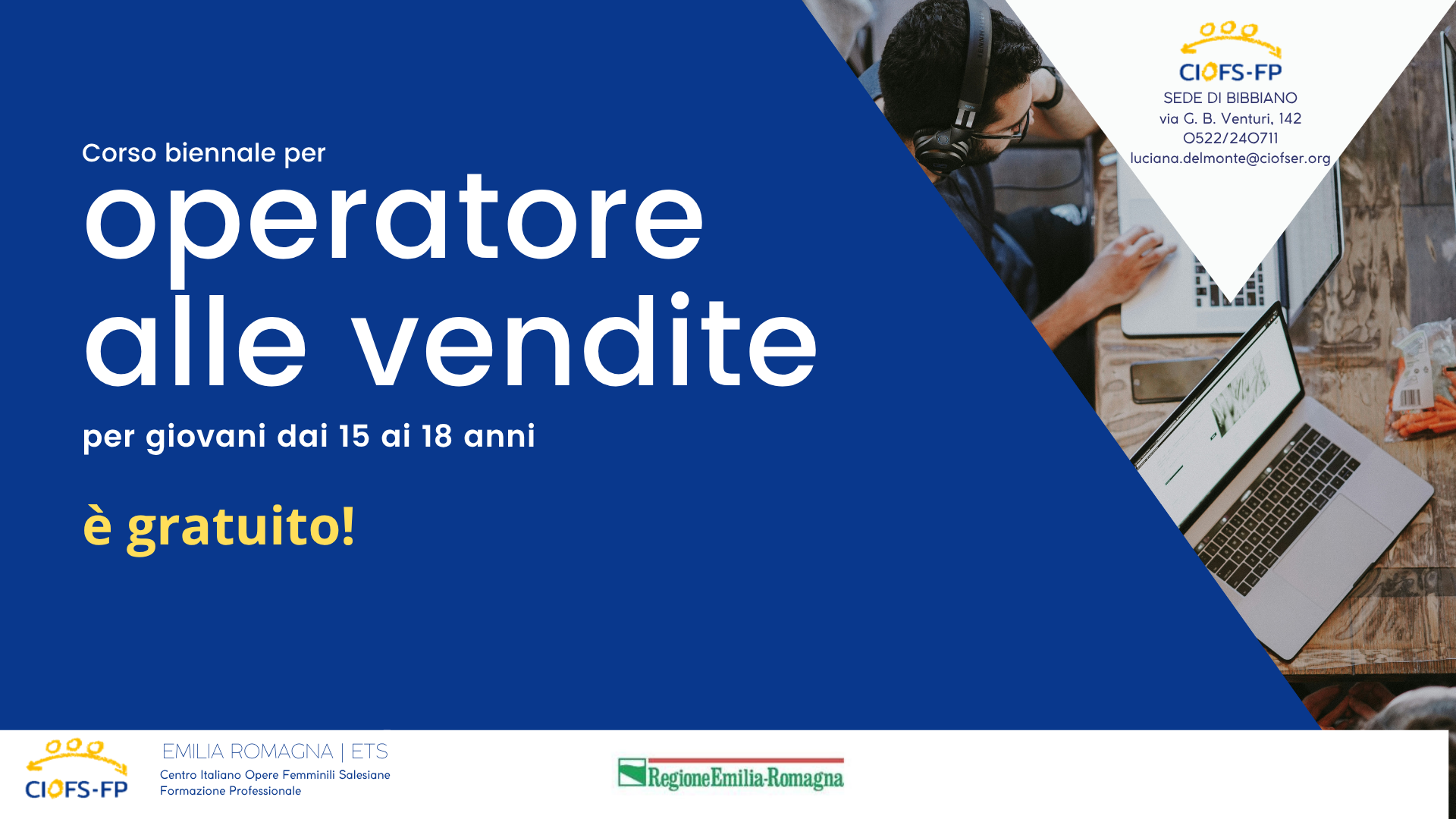 OPERATORE ALLE VENDITE – IeFP 2026/2028
